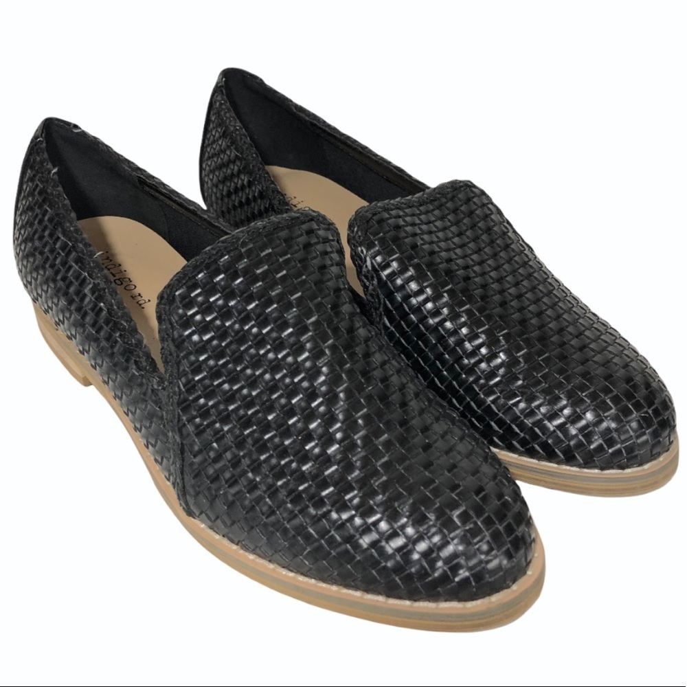 NWOB Indigo Rd weave slip on flats 5.5​